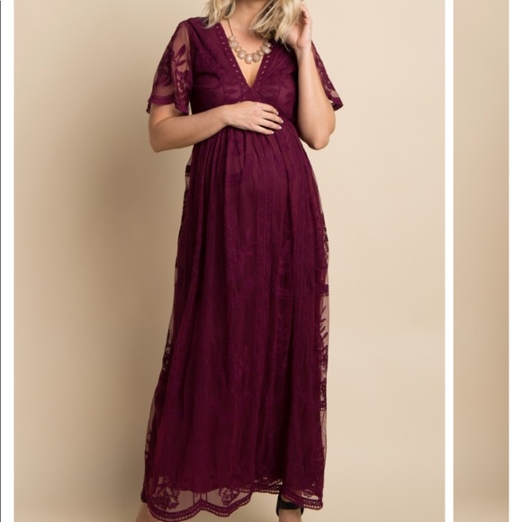 pink blush maxi